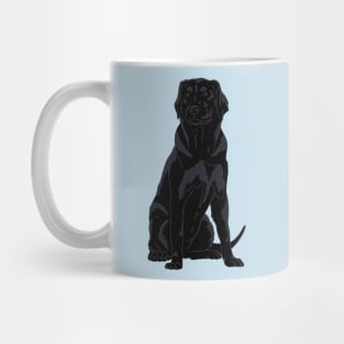 Black labrador retriever Mug